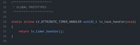 timer handler lvgl.